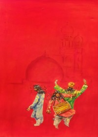 Hussain Chandio, 20 x 30 Inch, Acrylic on Canvas, Figurative Painting-AC-HC-264